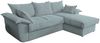 KAWOLA Sofa DAMETO Ecksofa Bettsofa Schlafsofa mit Stauraum Cord hellblau Recamiere rechts 77 x 174 x 266 cm Bild 3