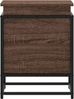 vidaXL Aufbewahrungsbox mit Deckel Eichen-Optik 40x40x51,5 cm 848793 Bild 5