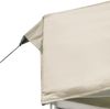 vidaXL Profi-Partyzelt Faltbar Aluminium 6x3 m Creme 45501 Bild 5