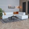 Bronx71 Ecksofa Memphis Stoff off white rechts Bild 3