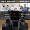 Ellipsentrainer für unter den Schreibtisch elektrischer Sitz-Pedaltrainer für Senioren leises Fitnessgerät Schwarz Bild 2