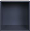 Regalwürfel >Horne< in Dunkelgrau, MDF - 34x34x30cm (BxHxT) Bild 3