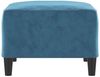 vidaXL Fußhocker Blau 70x55x41 cm Samt 349326 Bild 4