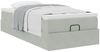 vidaXL Ottoman-Bett mit Matratze Hellgrau 80x200 cm Samt 3311147 Bild 5