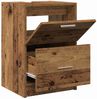 vidaXL Badezimmerschrank mit Tür Altholz 40 x 37 x 59 cm Holzwerkstoff 868812 Bild 5