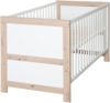 roba Kombi-Kinderbett 'Malo' 70 x 140 cm - 3-fach höhenverstellbar - 3 Schlupfsprossen - Weiß