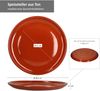 2er Set Ton-Speiseteller Ø 28,5 cm Mediterran 2 Personen Mittelalter Grill-Platte Bild 4
