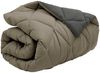 vidaXL Winterbettdecke Hellgrau und Anthrazit 135 x 200 cm Mikrofaser 42025752 Bild 5