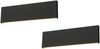 2er Set Flache LED Wandleuchten Up & Down Anthrazit 3 Stufen Dimmer, Breite 28cm Bild 2