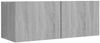 8-tlg. TV-Schrank-Set Grau Sonoma Holzwerkstoff [3114220] Bild 4