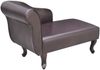 vidaXL Chaiselongue Braun Kunstleder [242404] Bild 3