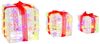 vidaXL Geschenkbox mit 60 LEDs 3 pcs Mehrfarbig 20 x 20 x 20 cm Acryl 42019094 Bild 4