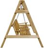 vidaXL Schaukelbank Imprägniertes Kiefernholz 205x150x157 cm 45305 Bild 2