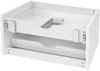 Waschbeckenunterschrank HWC-B19, Waschtischunterschrank Waschtisch Badezimmer, hochglanz Soft-Close 50x80cm ~ weiß Bild 5