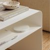 Metallbude Beistelltisch COSMO, 2in1 - Design Couchtisch ohne Montage, rutschfest Bild 4