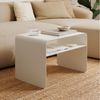 Metallbude Beistelltisch COSMO, 2in1 - Design Couchtisch ohne Montage, rutschfest Bild 3