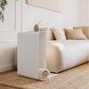 Metallbude Beistelltisch COSMO, 2in1 - Design Couchtisch ohne Montage, rutschfest Bild 2