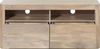 TV-Board Mango 130x40x58 weiß lackiert TORONTO #319 Bild 2