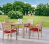 Teak-Tisch Moretti grey-wash 90 x 90 x 75 cm Bild 2