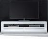 TV-Lowboard Design-D in Hochglanz weiß 180 x 47 cm Bild 2