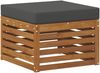 vidaXL Ecksofa Set 7 pcs Natur und Anthrazit Massivholz Akazie 3375157 Bild 4
