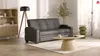 Vente-unique - Schlafsofa Klappsofa - Kunstleder - Braun - MIRELLA Bild 2