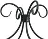 vidaXL Himmelbett-Gestell Schwarz Metall 140 x 200 cm 284477 Bild 5