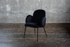 KAWOLA Stuhl DEON Esszimmerstuhl Velvet schwarz 84 x 62 x 59 cm Bild 2