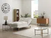 Vente-unique - PALOBU Sofa Stoff Beige - B 102 cm x H 92 cm x L 174 cm Bild 4