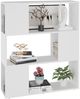 vidaXL Bücherregal Raumteiler Weiß 80x24x94 cm Holzwerkstoff 809125 Bild 4