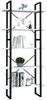 vidaXL Bücherregal 5 Fächer Weiß 80x30x175 cm Holzwerkstoff 3081988 Bild 3
