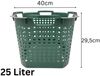 BURI Wäschekorb Set Universalkorb vers. Farben Stapelkörbe Gartenkörbe Korb robust Bild 2