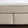 Boxspringbett 180x200 cm Federkern Wendematr. H2/H3 Bonell Topper Chenille Beige Bild 4
