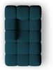 Micadoni Recamiere Bellis Links 3D-Stoff Sonic Marineblau Bild 3