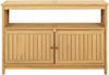 vidaXL Gartenkonsole Tisch Helles Akazienholz 110 x 35 x 75 cm 42026801 Bild 5