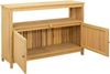 vidaXL Gartenkonsole Tisch Helles Akazienholz 110 x 35 x 75 cm 42026801 Bild 4