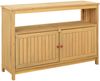 vidaXL Gartenkonsole Tisch Helles Akazienholz 110 x 35 x 75 cm 42026801 Bild 2