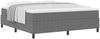vidaXL Boxspringbett Hellgrau und Weiß 180 x 200 cm Cordstoff 3337477 Bild 3