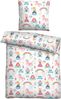 biberna Feinbiber Bettwäsche 0007243 LITTLE PRINCESS, weiss, 1x 135x200 cm + 1x 80x80 cm Bild 5