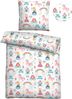 biberna Feinbiber Bettwäsche 0007243 LITTLE PRINCESS, weiss, 1x 135x200 cm + 1x 80x80 cm Bild 2