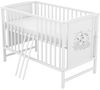 Baby-Delux Komplettbett Babybett Mia Komplettset, 7-tlg, Kinderbett 60x120 cm weiß, Bettset verschiedene Designs Bild 4