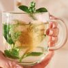 Leonardo Tasse EMOZIONE Fingerabdruckherz, Kaffeetasse, Becher, Henkelglas, Glas, Mehrfarbig, 300 ml, 046449 Bild 2