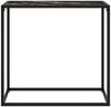 vidaXL Konsolentisch Schwarz 80 x 35 x 75 cm Hartglas [322810] Bild 2