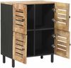 vidaXL Stauraumschränke Natur 60 x 33 x 75 cm Massivholz Mango 4018870 Bild 3