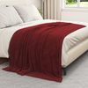 vidaXL Wohndecken 6 pcs Bordeauxrot 150 x 200 cm Fleece 42016818 Bild 3