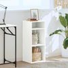 vidaXL Bücherregal Weiß 34x31x80 cm Holzwerkstoff 860274 Bild 3