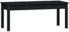 vidaXL Gartenbank Schwarz 109x44x45 cm Massivholz Kiefer 824008 Bild 2