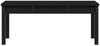 vidaXL Gartenbank Schwarz 109x44x45 cm Massivholz Kiefer 824008 Bild 4