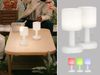 FHL easy 850252 LED Akku Tischleuchte Termoli weiß RGBW 2er Set Bild 2