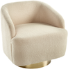 Sessel LAVIK Bouclé Beige Bild 4